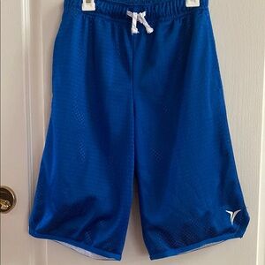 Old Navy Blue Athletic Shorts with Elastic Waistband